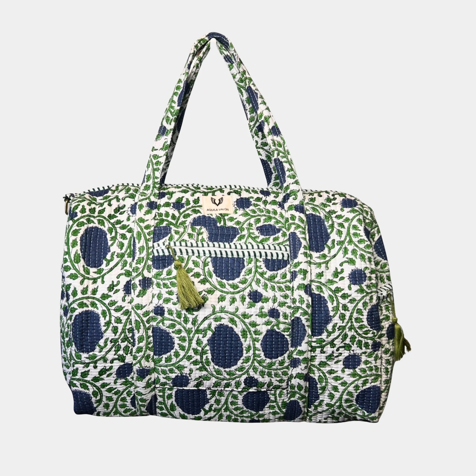 Froza - Quilted Cotton Getaway Bag