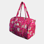 Blossom Pop - Quilted Cotton Weekender Bag