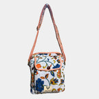 Garden Confetti - Handblock Printed Lightweight Crossbody Purse