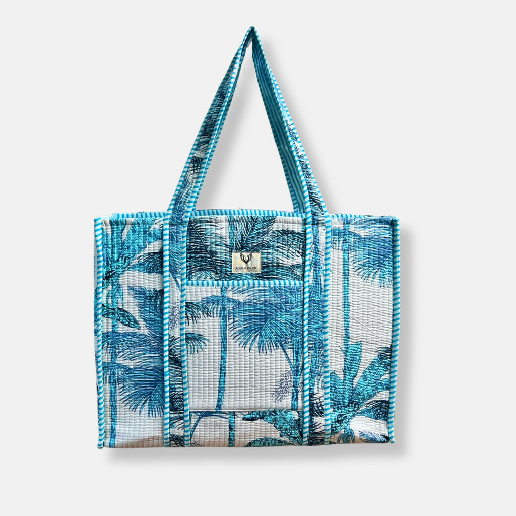Light Blue Sunny Palms - Designed for everyday jourey