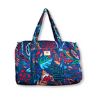 Tropitangle - Quilted Cotton Weekender Bag