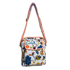 Garden Confetti - Handblock Printed Lightweight Crossbody Purse
