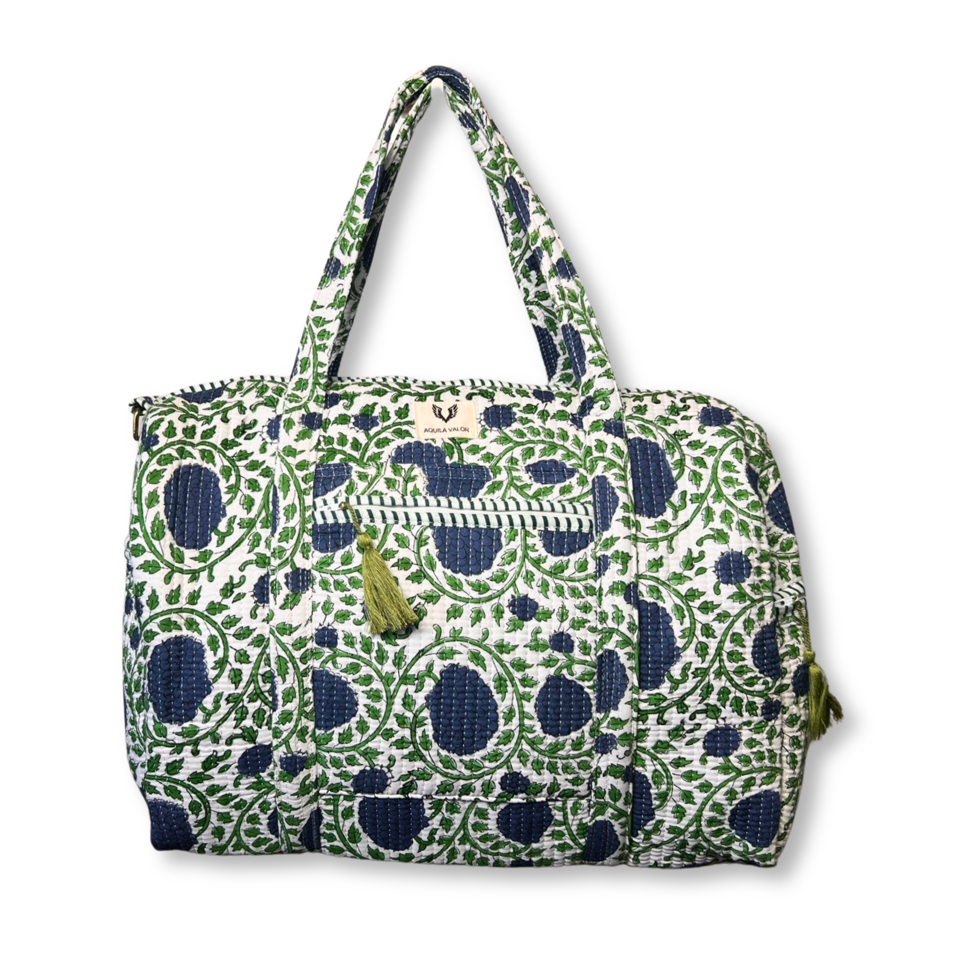 Froza - Quilted Cotton Getaway Bag