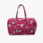 Blossom Pop – Hand Block Printed Travel Bag