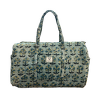Meadow Haze – Hand Block Printed Travel Bag
