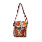 Summer Petals - Handblock Printed Lightweight Crossbody Purse