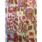 Bloom Dust - Quilted Cotton Weekender Bag
