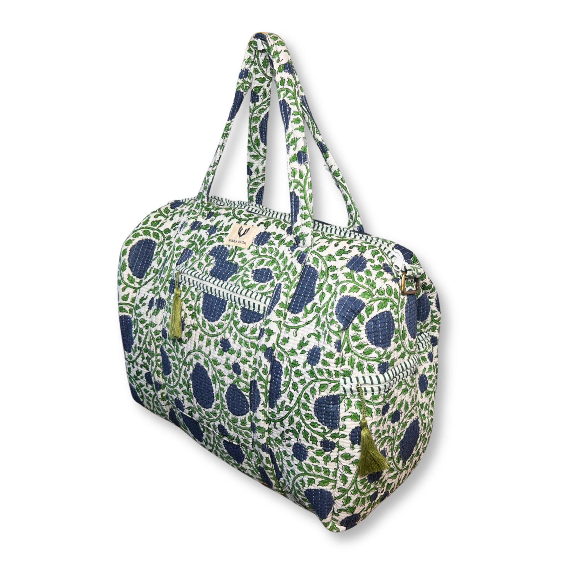 Froza - Quilted Cotton Getaway Bag