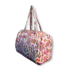 Bloom Dust - Quilted Cotton Weekender Bag