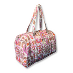 Bloom Dust - Quilted Cotton Weekender Bag