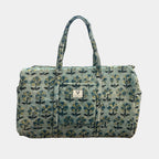 Meadow Haze – Hand Block Printed Travel Bag