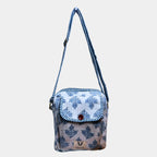 Rain Drops - Handblock Printed Lightweight Crossbody Purse