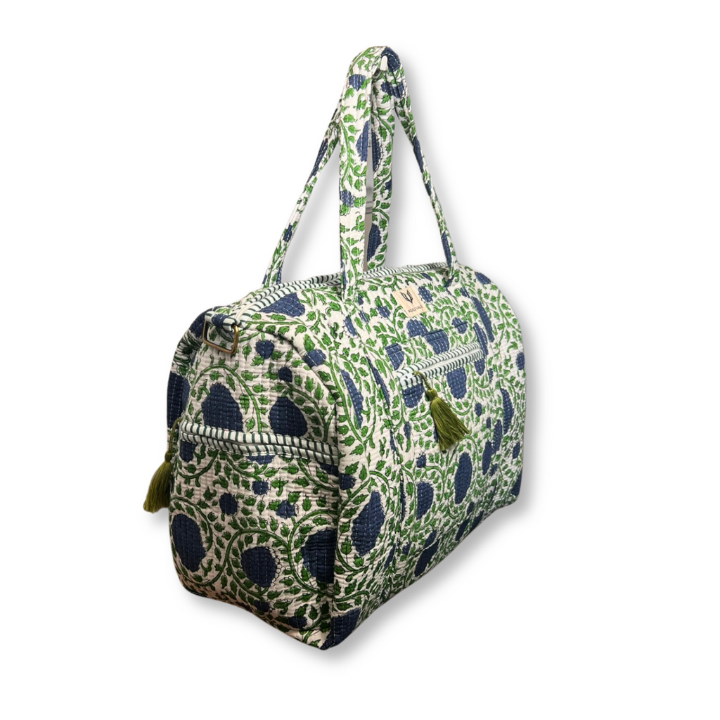 Froza - Quilted Cotton Getaway Bag