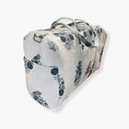 Blue Rose – Hand Block Printed Travel Bag