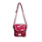 Blossom Pop - Handblock Printed Lightweight Crossbody Purse