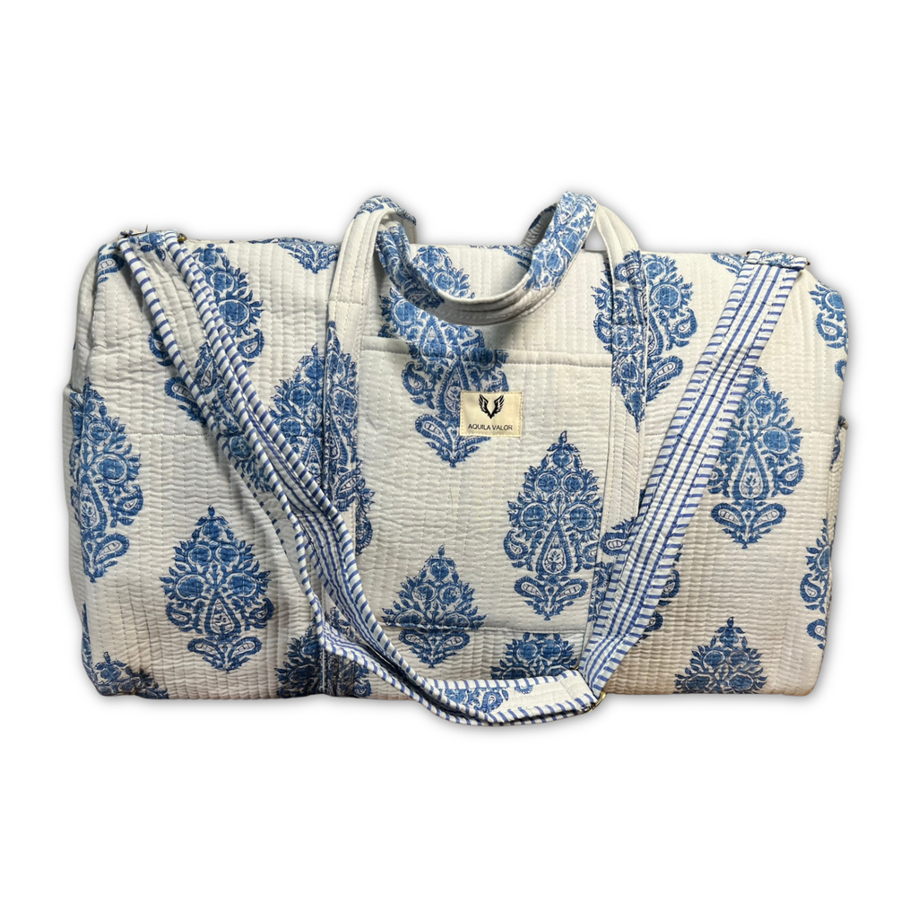 Neel Butta – Hand Block Printed Travel Bag