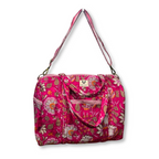 Blossom Pop - Quilted Cotton Getaway Bag
