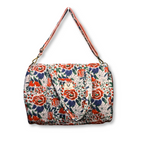 Warm Whisper - Quilted Cotton Weekender Bag