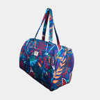 Tropitangle - Quilted Cotton Weekender Bag