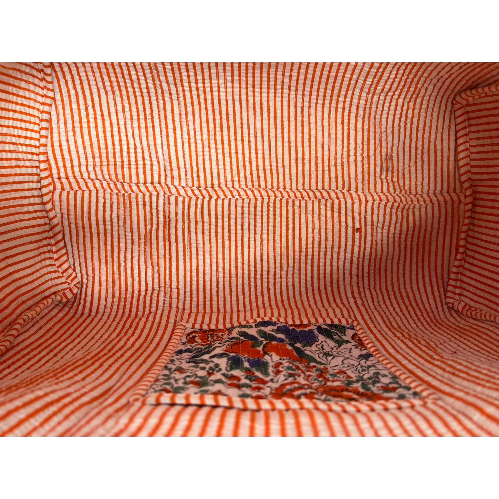 Warm Whisper - Quilted Cotton Weekender Bag