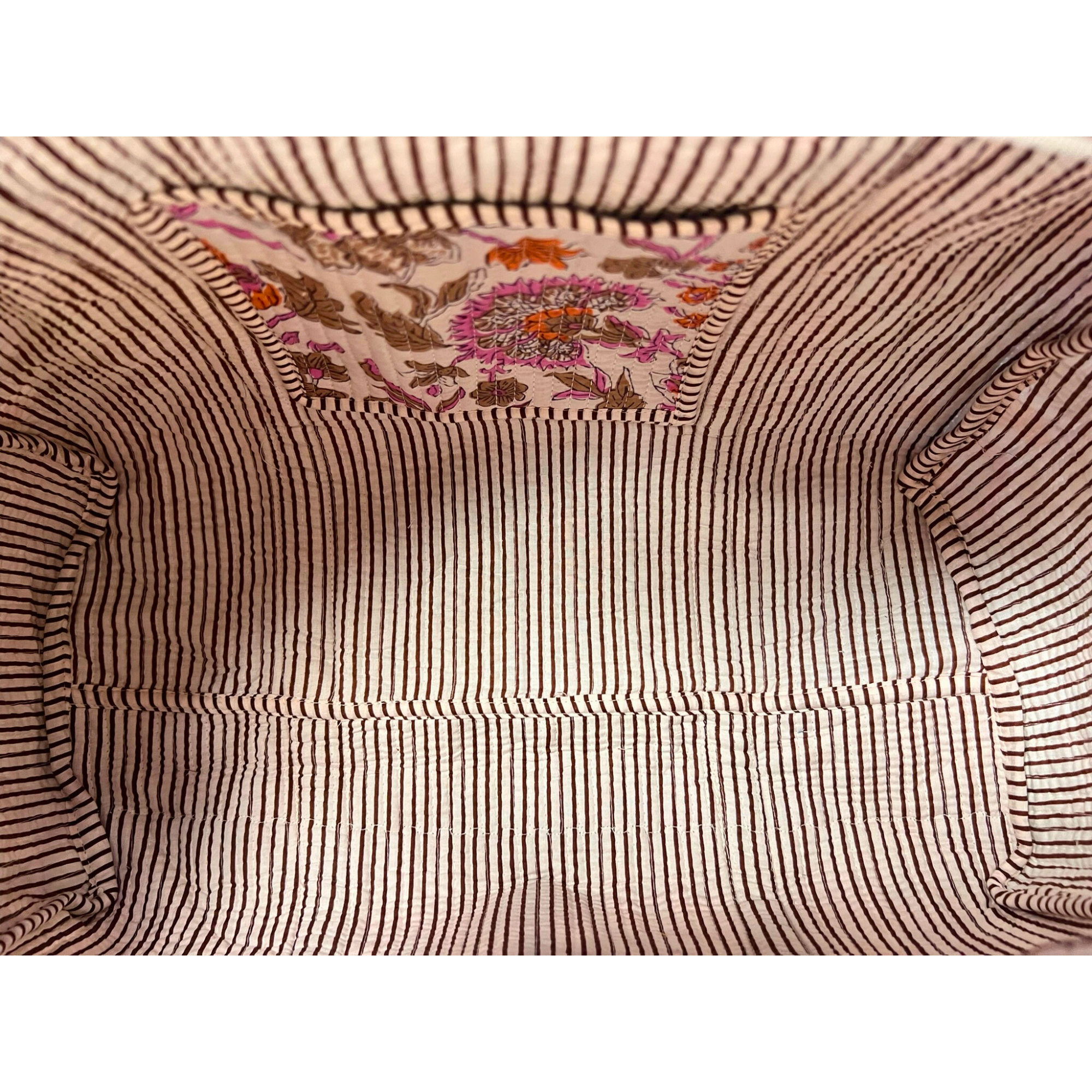 Bloom Dust - Quilted Cotton Weekender Bag