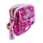 Blossom Pop - Handblock Printed Lightweight Crossbody Purse