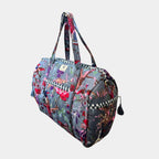 Frosted Bloom - Quilted Cotton Getaway Bag