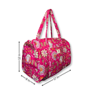 Blossom Pop - Quilted Cotton Weekender Bag