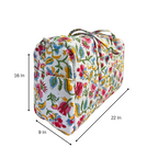 Summer Time – Hand Block Printed Travel Bag