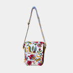 Summer Time - Handblock Printed Lightweight Crossbody Purse