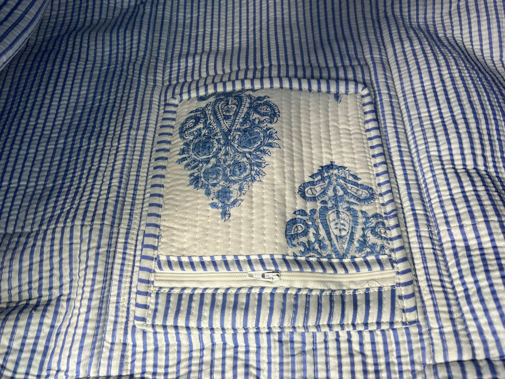 Neel Butta – Hand Block Printed Travel Bag