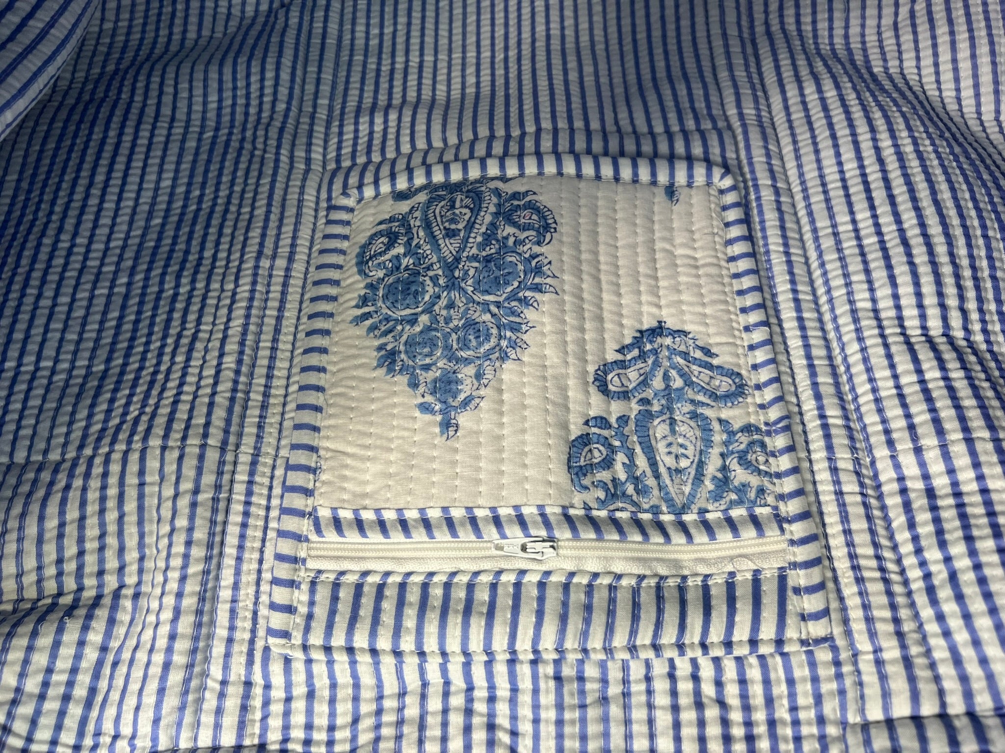 Neel Butta – Hand Block Printed Travel Bag