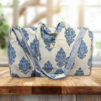 Neel Butta – Hand Block Printed Travel Bag